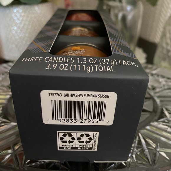 🆕🍂 YANKEE CANDLE “PUMPKIN SEASON” MINI CANDLE COLLECTION! BRAND NEW IN BOX! - Picture 9 of 11